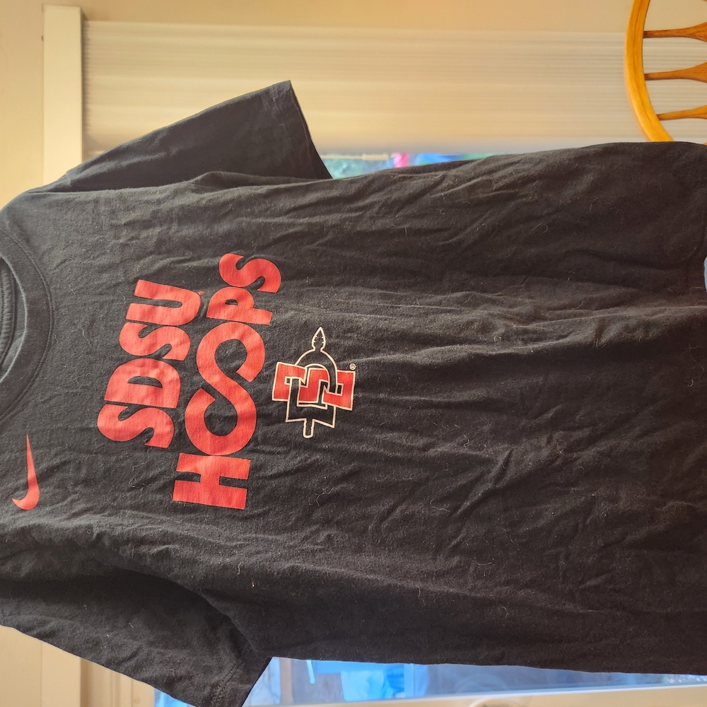 SDSU Hoops Black T-Shirt